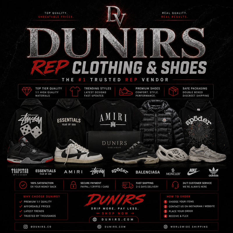 REP CLOTHING/SHOES VENDOR